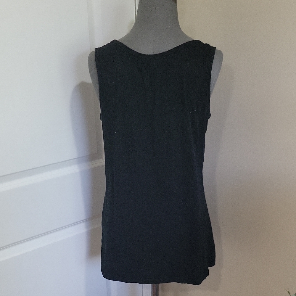 RXB Black and Gold Embellished Tank Top - Picture 2 of 4